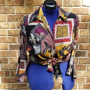 Gorgeous AF Printed Top- XL